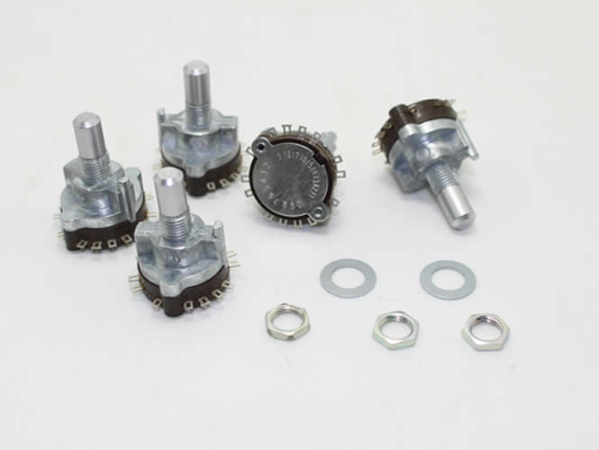 日本ALPS波段開關倍率軸選開關3檔 5檔 6檔 7檔 8檔